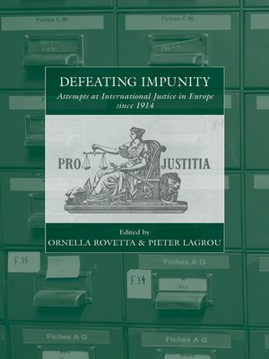 cover image of Defeating Impunity
